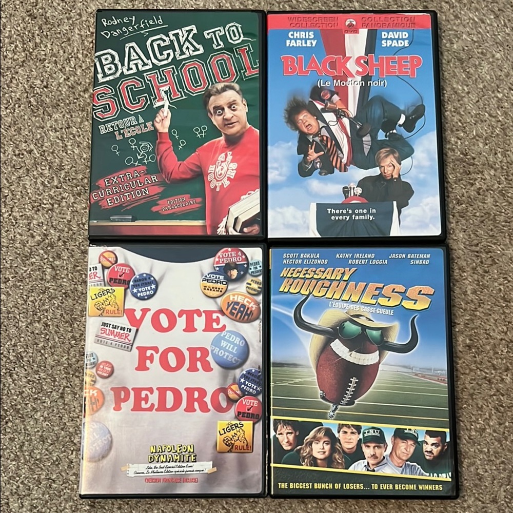 Comedy Movie Collection DVD Set / 4 Films